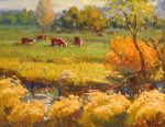 Cows In Meadow